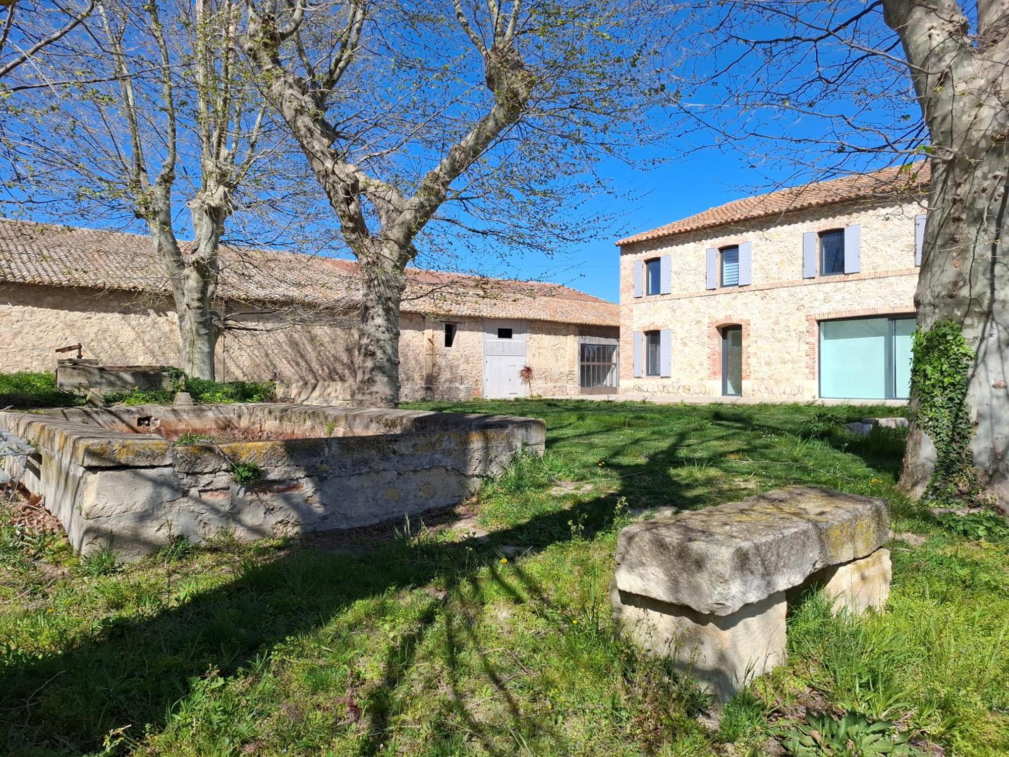 Mas De Bonnafoux Villa Beaucaire  Ngoại thất bức ảnh